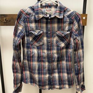TNA Classic Fit Plaid Shirt